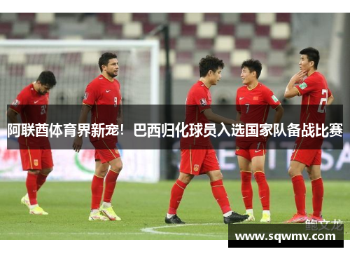 阿联酋体育界新宠！巴西归化球员入选国家队备战比赛